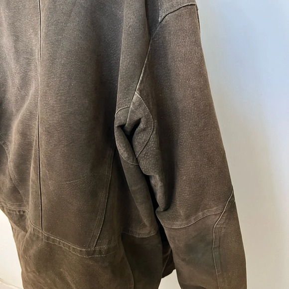 Vintage Genuine Leather Toggle Jacket (Size XL) - Picture 5 of 8